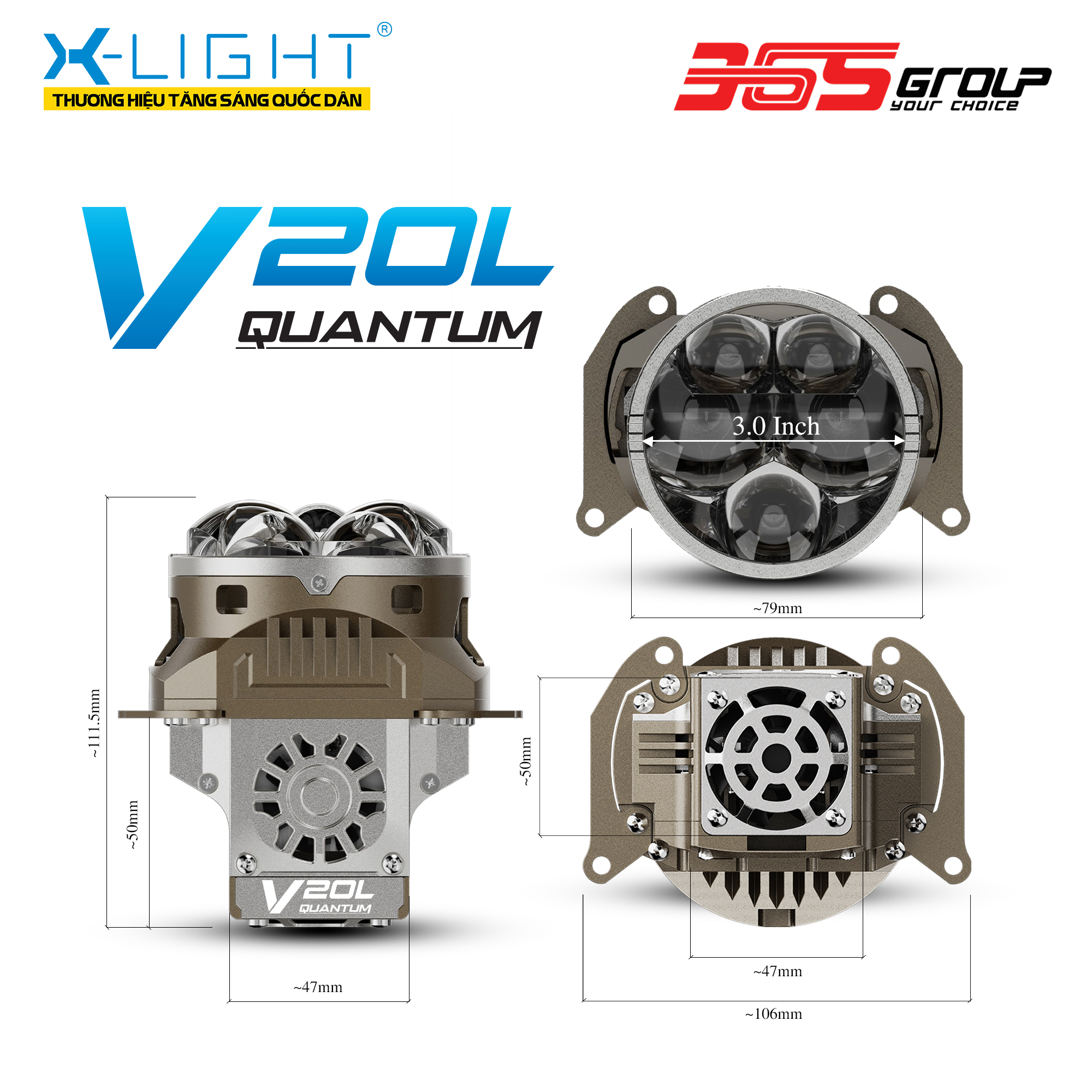 BI LED X-LIGHT V20L QUANTUM